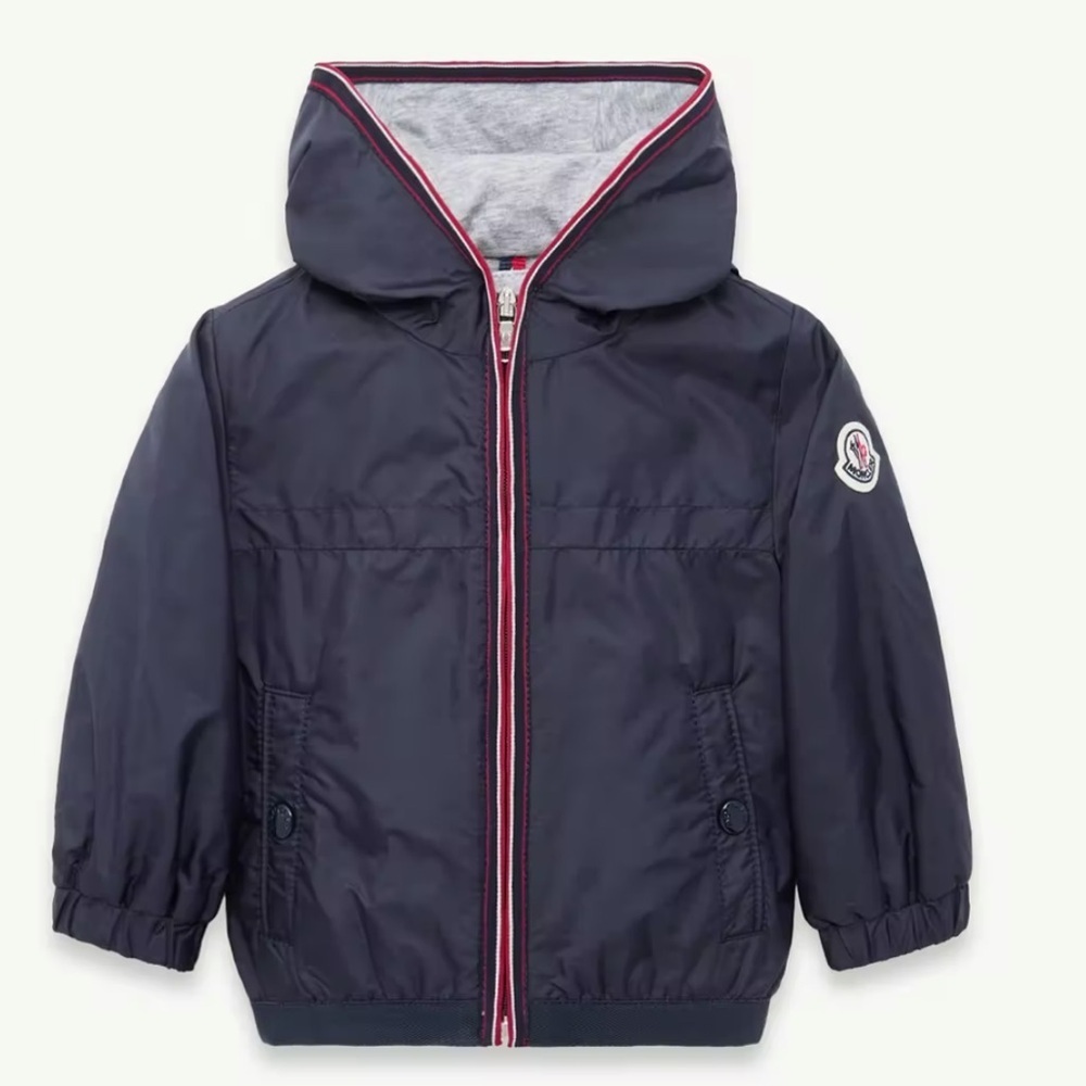 Moncler Anton Hooded Rain Jacket 3A